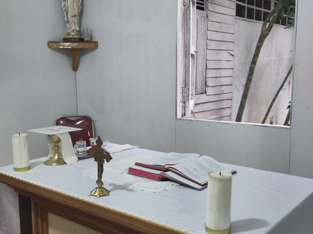 Impressie van het kloosterleven in Kalimantan